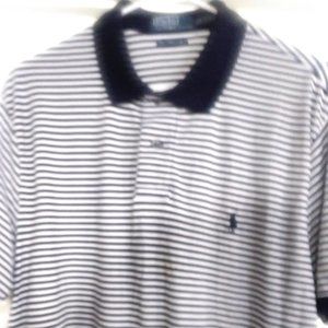 Worn twice & washed: Polo RALPH LAUREN Pima Stretch Mesh, Men’s, WHITE with...